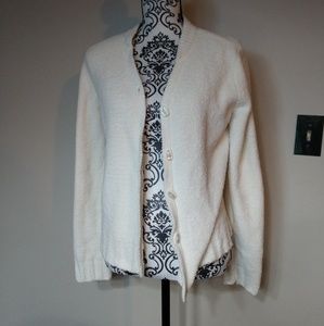 Cozy white cardigan